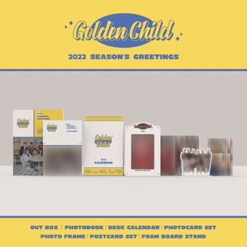 2022 SEASON'S GREETINGS - GOLDEN CHILD - Mercancía -  - 8809708836032 - 24 de diciembre de 2021