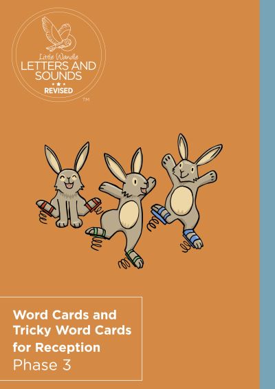 Cover for Wandle Learning Trust and Little Sutton Primary School · Word Cards and Tricky Word Cards for Reception: Phase 3 - Big Cat Phonics for Little Wandle Letters and Sounds Revised (Flashcards) (2021)