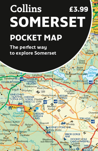 Cover for Collins Maps · Somerset Pocket Map: The Perfect Way to Explore Somerset (Map) (2023)