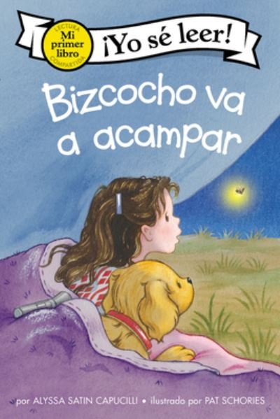 Cover for Alyssa Satin Capucilli · Bizcocho va a acampar: Biscuit Goes Camping (Spanish edition) - My First I Can Read (Gebundenes Buch) (2022)