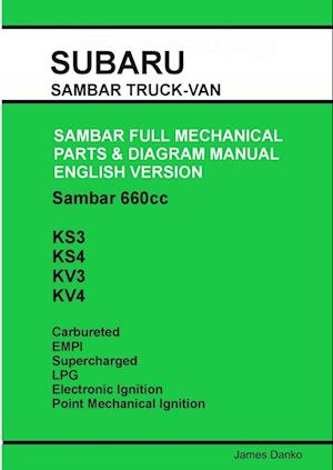 Cover for James Danko · Subaru Sambar English Parts &amp; Diagram Manual (Book) (2009)