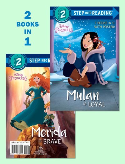 Cover for RH Disney · Mulan Is Loyal / Merida Is Brave (Pocketbok) (2017)