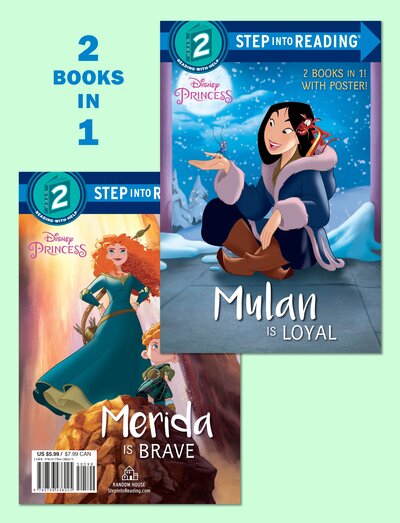 Mulan Is Loyal / Merida Is Brave - RH Disney - Książki - RH/Disney - 9780736438032 - 4 lipca 2017