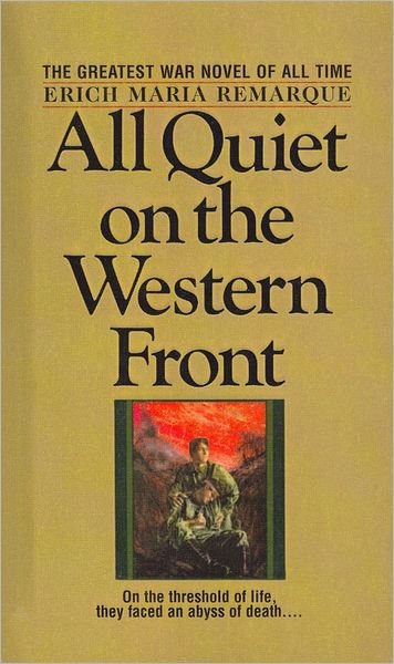 Cover for Erich Maria Remarque · All Quiet on the Western Front (Hardcover Book) (1987)