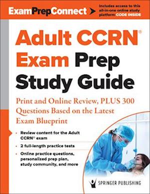 Cover for Springer Publishing Company · Adult CCRN  Exam Prep Study Guide (Book) (2023)