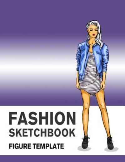 Cover for Lance Derrick · Fashion Sketchbook Figure Template (Paperback Book) (2019)