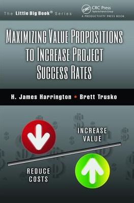 Cover for H. James Harrington · Maximizing Value Propositions to Increase Project Success Rates - The Little Big Book Series (Hardcover Book) (2017)