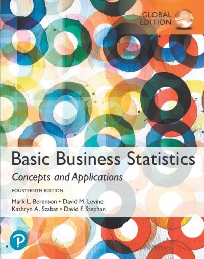 Cover for Mark Berenson · Basic Business Statistics, Global Edition (Paperback Book) (2019)