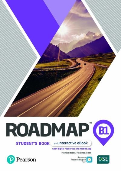 Cover for Pearson Education · Roadmap B1 Student's Book &amp; Interactive eBook with Digital Resources &amp; App (Book) (2021)