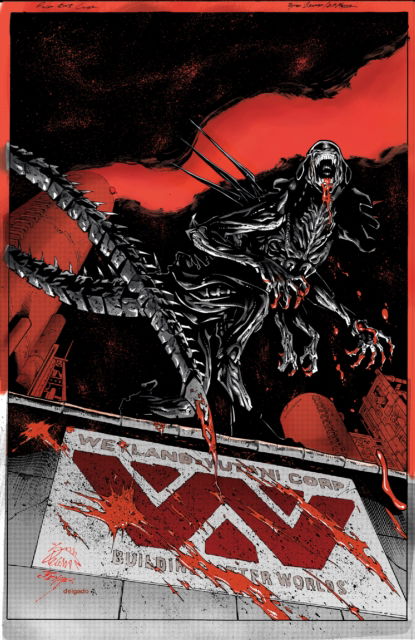 Alien: Black, White & Blood Treasury Edition - Collin Kelly - Books - Marvel Comics - 9781302957032 - January 21, 2025