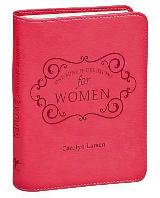 Cover for Carolyn Larsen · One-minute Devotions for Women (Luxleather) (Leather Book) [Special Luxleather edition] (2011)