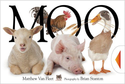 Moo - Matthew Van Fleet - Kirjat - Simon & Schuster/Paula Wiseman Books - 9781442435032 - tiistai 30. elokuuta 2011