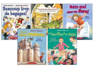 Laughs with Robert Munsch, in French! - Robert Munsch - Books - Scholastic Canada, Limited - 9781443115032 - April 1, 2011