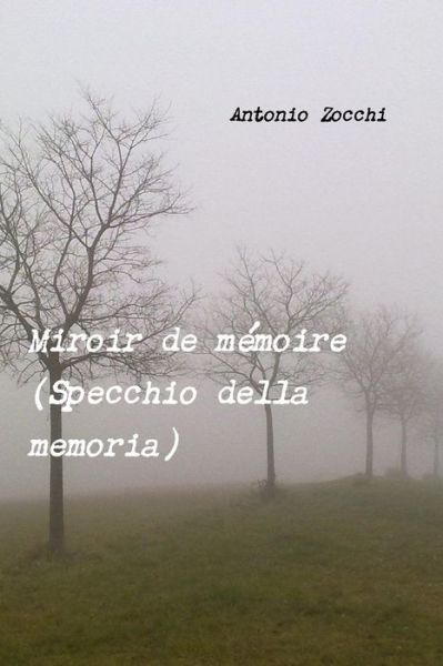 Cover for Antonio Zocchi · Miroir De M»moire (Specchio Della Memoria) (French Edition) (Paperback Book) [French edition] (2012)