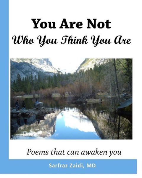 Cover for Sarfraz Zaidi Md · You Are Not Who You Think You Are: Poems That Can Awaken You (Paperback Book) (2015)