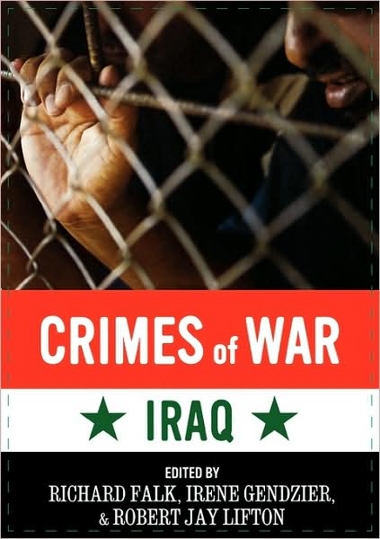 Cover for Richard a Falk · Crimes of War: Iraq (Paperback Book) (2006)