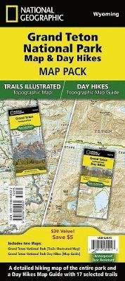 Grand Teton Day Hikes and National Park Map [Map Pack Bundle] - National Geographic Trails Illustrated Map - National Geographic Maps - Kirjat - National Geographic Maps - 9781566959032 - tiistai 22. maaliskuuta 2022