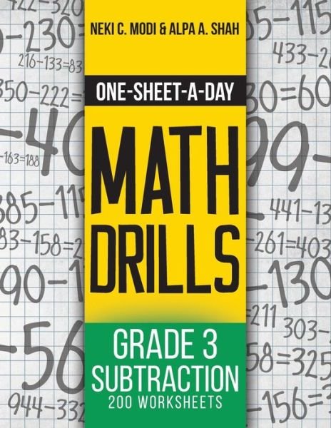 Cover for Neki Modi · One-Sheet-A-Day Math Drills (Paperback Bog) (2017)