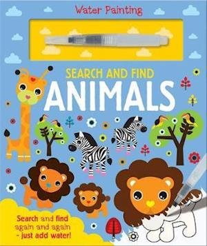 Cover for Georgie Taylor · Search and Find Animals - Water Painting Search and Find (Inbunden Bok) (2020)