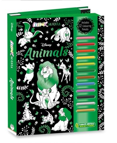 Cover for Walt Disney · Disney: Animals - Art folder including 12 colouring pencils! (Paperback Bog) (2023)