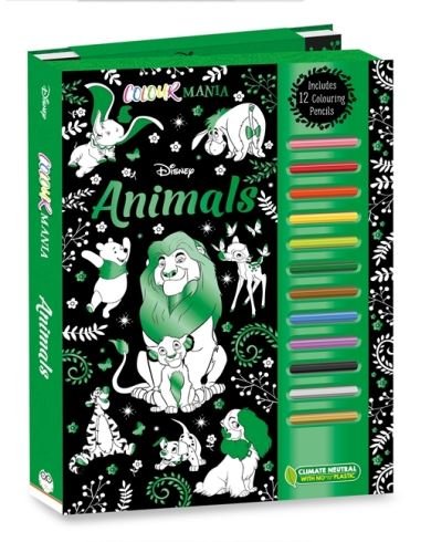 Cover for Walt Disney · Disney: Animals - Art folder including 12 colouring pencils! (Paperback Book) (2023)