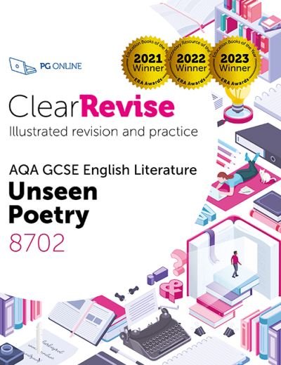 ClearRevise AQA GCSE English Literature: Unseen poetry - PG Online - Bøker - PG Online Limited - 9781916518032 - 31. mars 2024