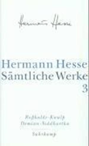 Cover for H. Hesse · Sämtl.Werke.03 Roßhalde; Knulp (Bok)