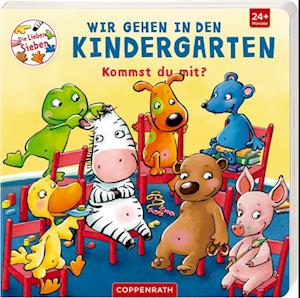 Cover for Kerstin Völker · Wir gehen in den Kindergarten (Board book) (2022)