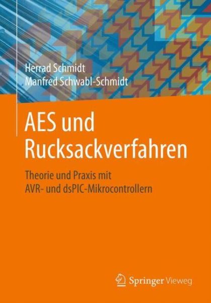 Cover for Schmidt · AES und Rucksackverfahren (Book) (2017)