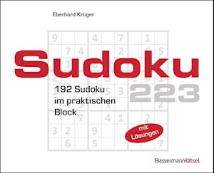 Eberhard Krüger · Sudokublock 223 (5 Exemplare à 2,99 €) (Bok) (2024)