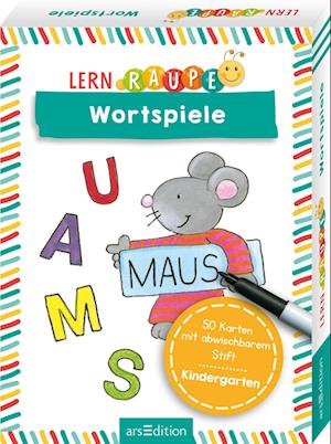 Cover for Angela Wiesner · Lernraupe – Wortspiele (Book) (2024)