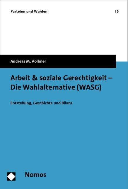 Cover for Vollmer · Arbeit &amp; soziale Gerechtigkeit (Bok) (2013)