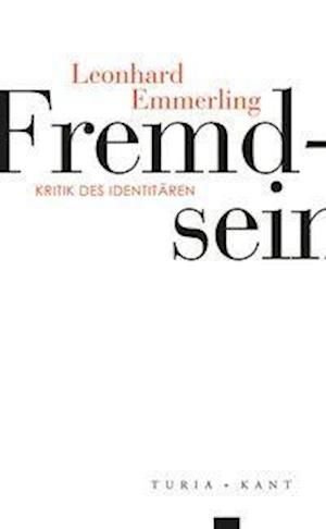 Cover for Leonhard Emmerling · Fremdsein (Book)