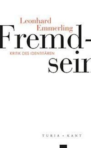 Cover for Leonhard Emmerling · Fremdsein (Book)