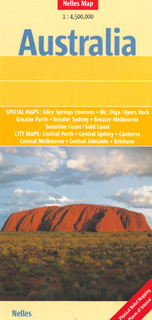 Cover for Nelles Verlag · Australia, Nelles Map (Print) (2009)