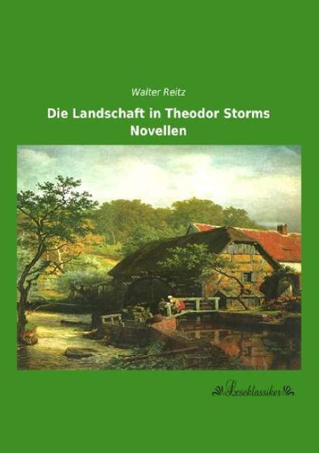 Cover for Reitz · Die Landschaft in Theodor Storms (Buch)