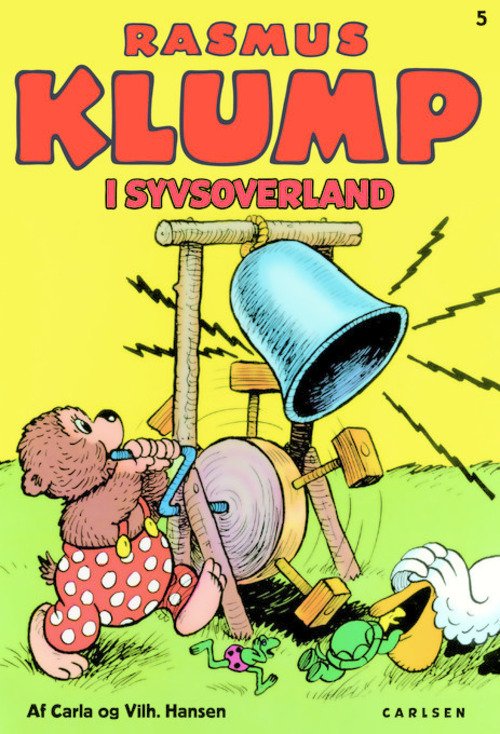 Cover for Carla og Vilh. Hansen · Rasmus Klump-hæfterne: Rasmus Klump i Syvsoverland - kolli m/4 stk. (Poketbok) [2:a utgåva] (2014)