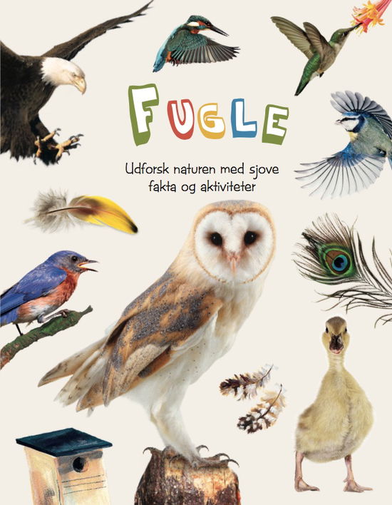 Cover for Udforsk naturen med sjove fakta og aktiviteter: Fugle (Indbundet Bog) [1. udgave] (2018)