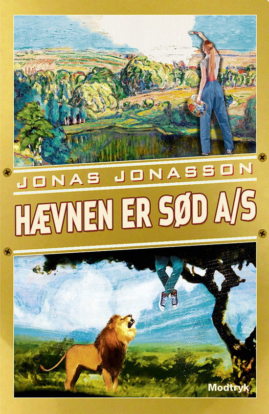 Cover for Jonas Jonasson · Hævnen er sød A/S (Indbundet Bog) [1. udgave] (2020)