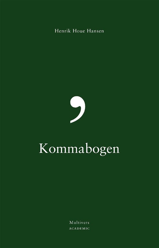 Cover for Henrik Houe Hansen · Kommabogen (Sewn Spine Book) [1th edição] (2018)