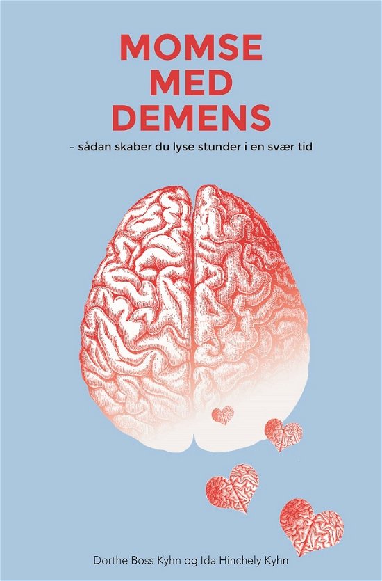 Cover for Dorthe Boss Kyhn og Ida Hinchely Kyhn · Momse med demens (Sewn Spine Book) [1º edição] (2018)