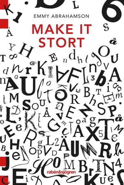 Cover for Emmy Abrahamson · Make it stort (Book) (2019)