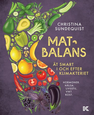 Cover for Christina  Sundequist · Matbalans : ät smart i och efter klimakteriet - hormoner, hälsa, livsstil, vikt, kost (Paperback Book) (2022)