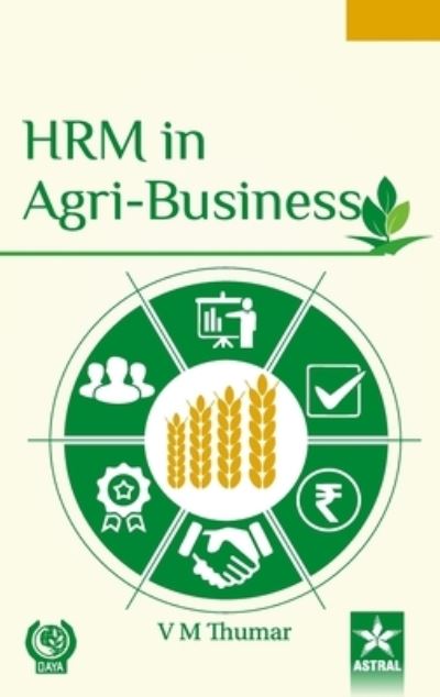 Cover for V M Thumar · HRM in Agri-Business (Hardcover Book) (2018)