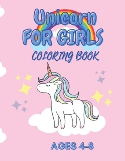 Cover for Unicorne Concepte Book · Unicorn Coloring Book for Girls Age 4-8 (Paperback Bog) (2020)