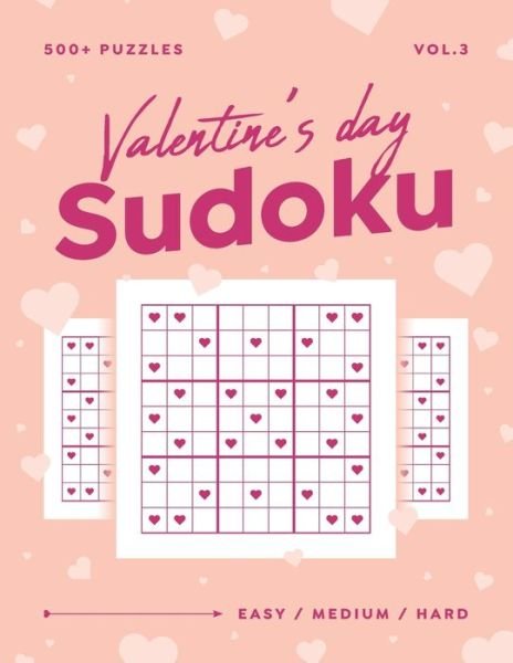 Cover for Puzzle Mind - Sudoku · Valentine's Day Sudoku vol.3 (Paperback Book) (2020)