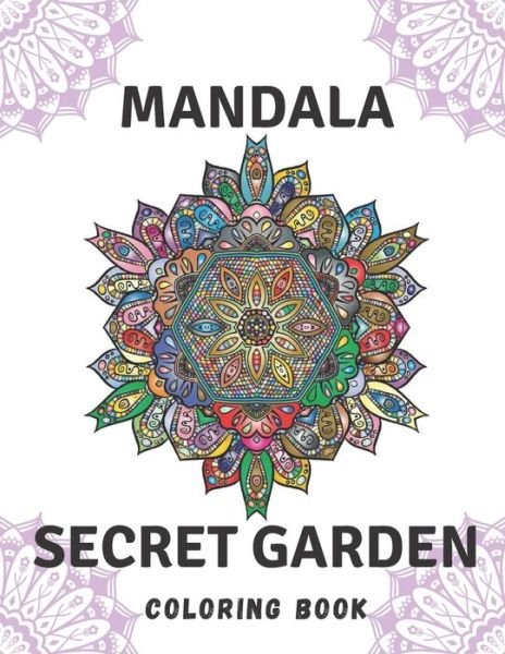 Cover for Coloring Book · Mandala Secret Garden Coloring Book (Paperback Book) (2020)