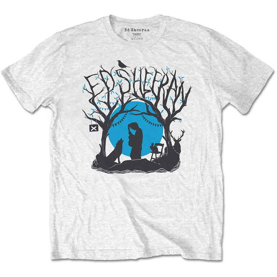 Cover for Ed Sheeran · Ed Sheeran Unisex T-Shirt: Woodland Gig (T-shirt)