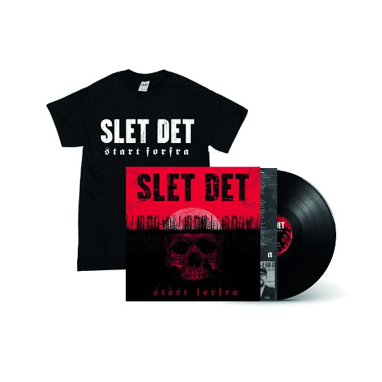 Cover for Slet Det · Start Forfra + Tee (LP + T-Shirt) [size S] (2020)