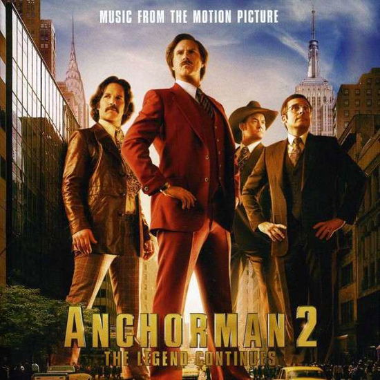 Cover for Anchorman 2: Legend Continues (CD) (2013)